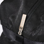 Chanel Sports Line Boston Bag Quilted Black Silver — view 8
