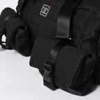 Chanel Sports Line Boston Bag Quilted Black Silver — view 5