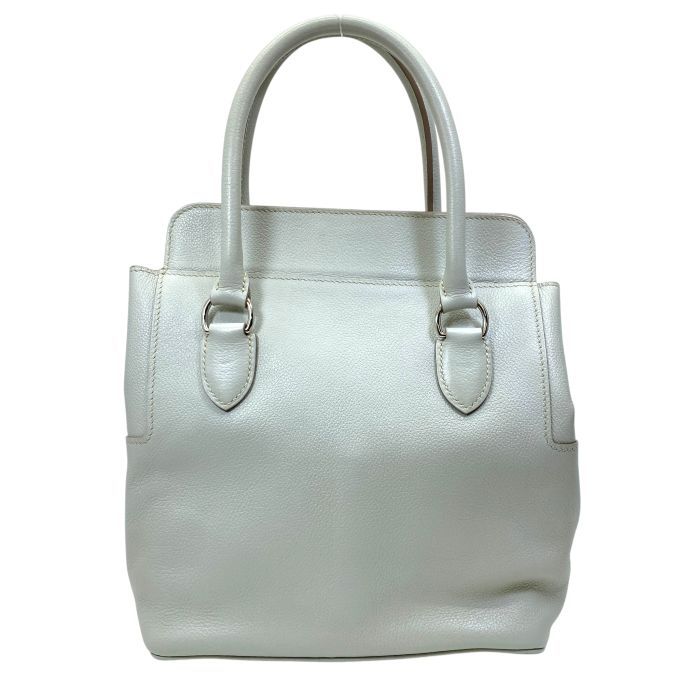 Hermes Toolbox 20 2-Way Shoulder Bag Evercolor Blue Glacier Light Gray — view 2