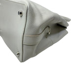 Hermes Toolbox 20 2-Way Shoulder Bag Evercolor Blue Glacier Light Gray — view 4