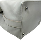 Hermes Toolbox 20 2-Way Shoulder Bag Evercolor Blue Glacier Light Gray — view 3