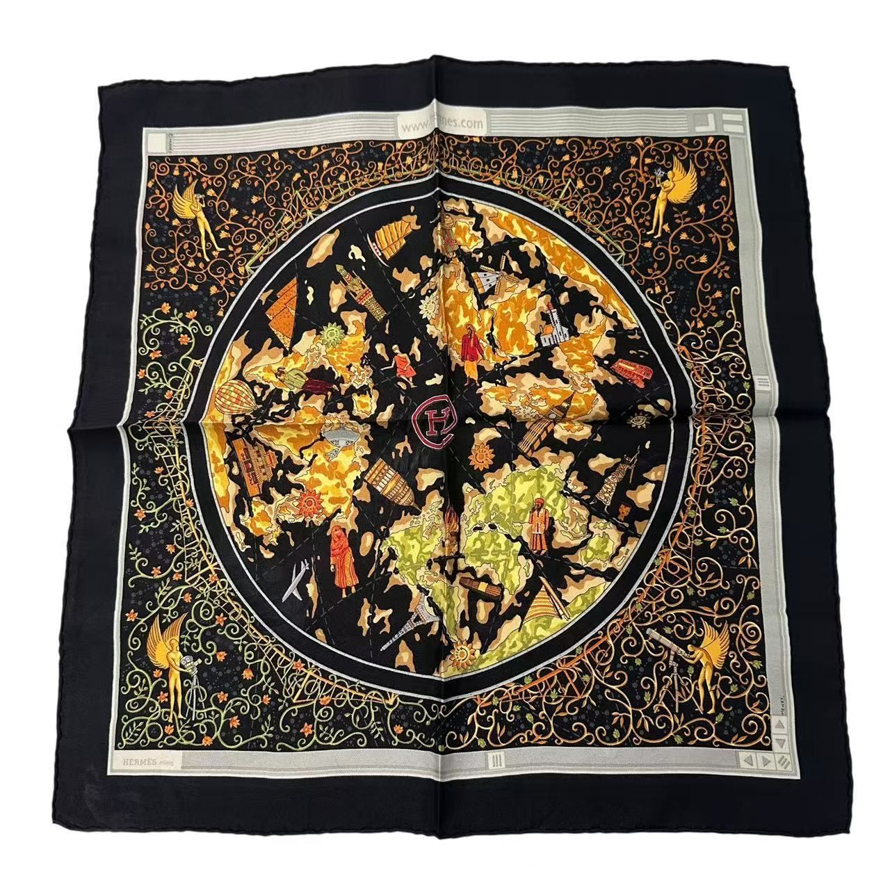 Hermes Scarf Silkhermescom Black