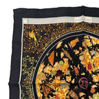 Hermes Scarf Silkhermescom Black — view 2