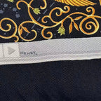 Hermes Scarf Silkhermescom Black — view 7