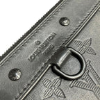 Louis Vuitton Pochette Discovery Monogram Shadow Clutch Leather — view 8