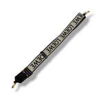 Loewe Anagram Strap Navy Gold Handbag — view 5