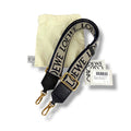 Loewe Anagram Strap Navy Gold Handbag