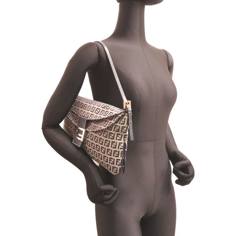 Fendi Shoulder Bag Gray — view 8