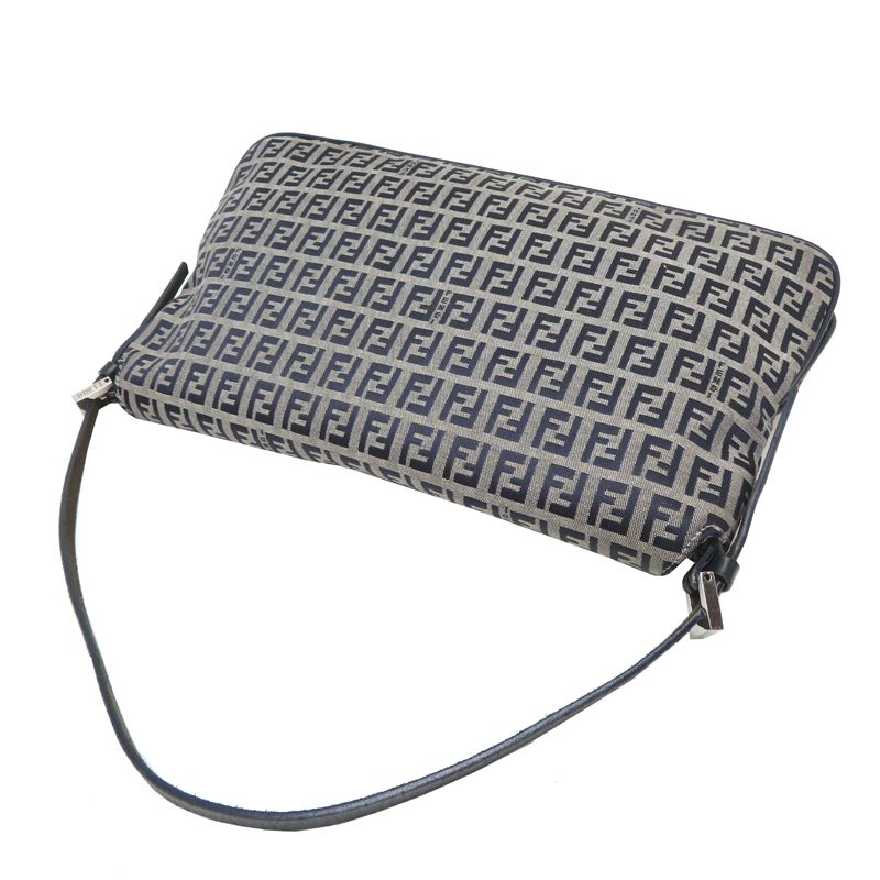 Fendi Shoulder Bag Gray — view 4