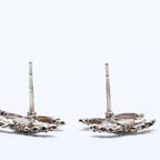 Chanel Earrings CC Logo Black Rhinestone — view 8