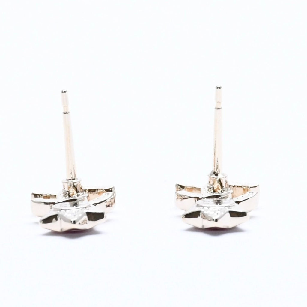 Chanel Earrings CC Logo Star Color Stone Light Gold — view 7