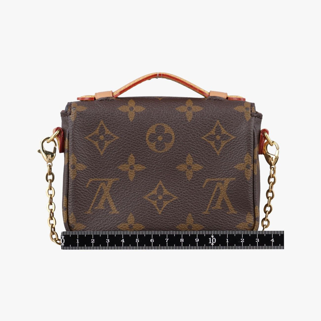 Louis Vuitton Micro Metis Monogram Brown Canvas — view 2