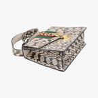 Gucci Sylvie Beige Multi Snakeskin Shoulder Bag — view 5