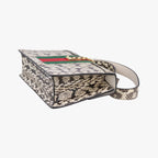 Gucci Sylvie Beige Multi Snakeskin Shoulder Bag — view 6