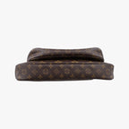 Louis Vuitton Multy Pochette Soir Monogram Brown Khaki Canvas — view 3