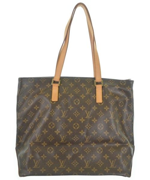 Louis Vuitton Monogram Cabas Mezzo Tote Bag Brown — view 2