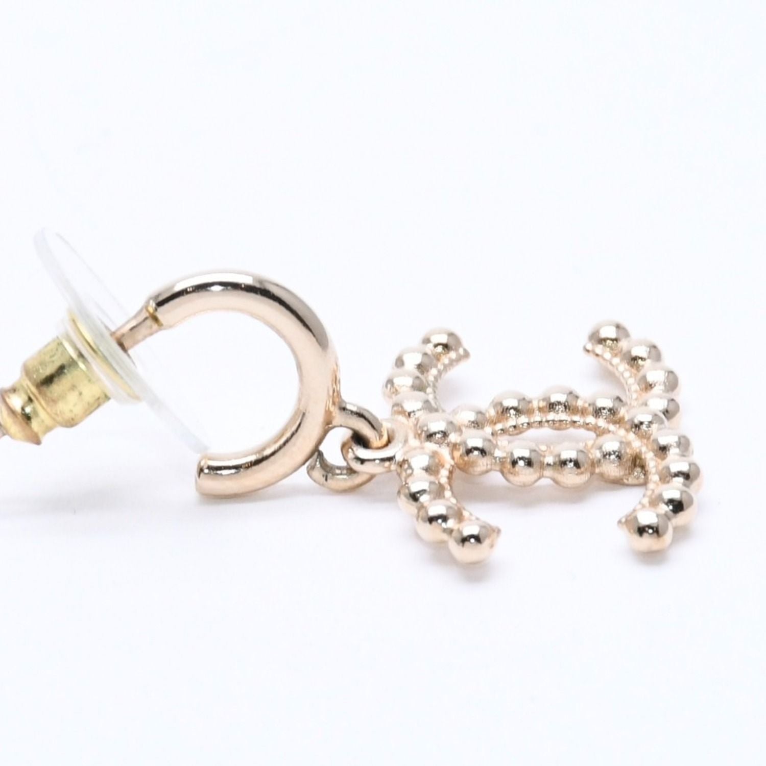 Chanel CC Logo Swing Earrings 22 — view 5