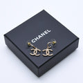 Chanel CC Logo Swing Earrings 22
