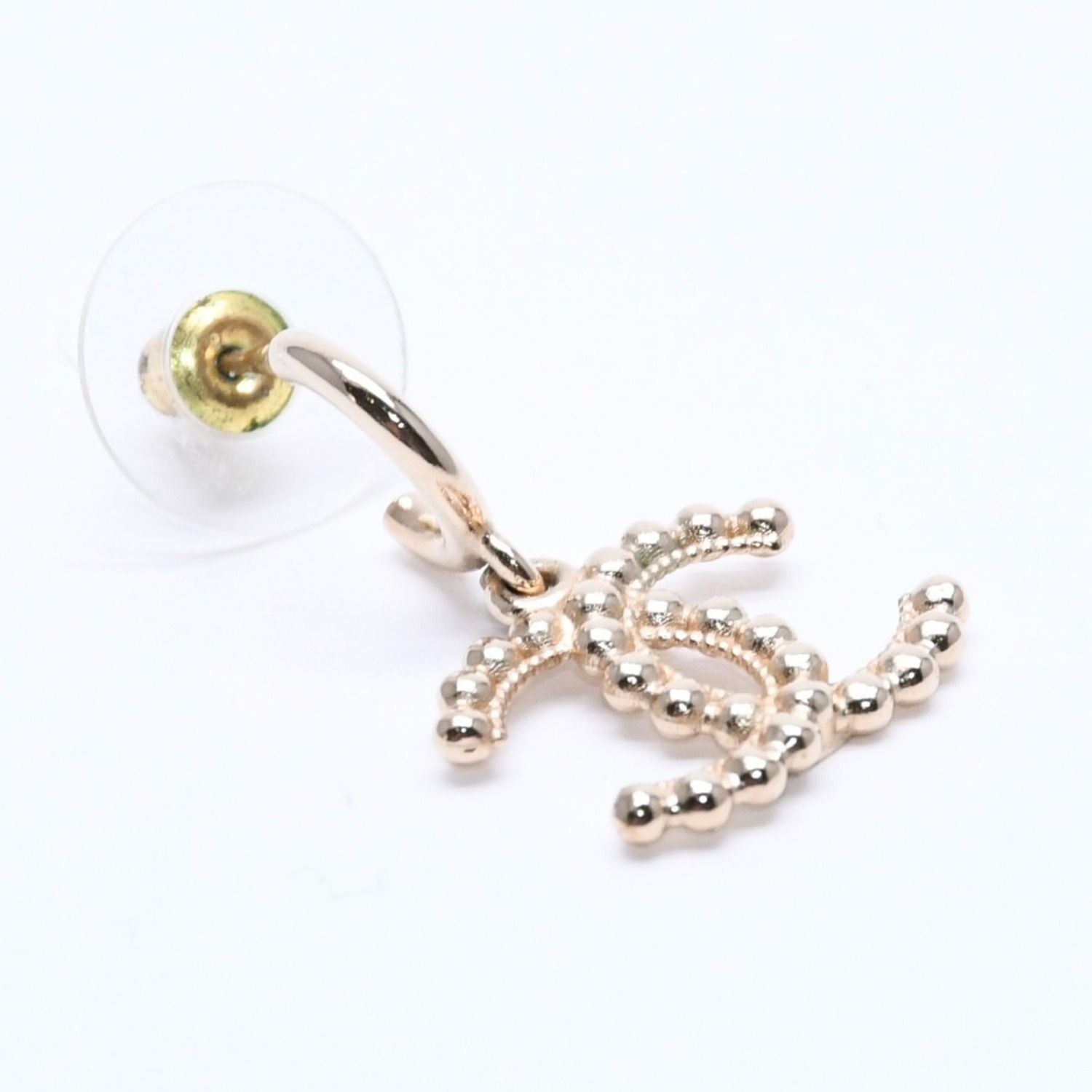 Chanel CC Logo Swing Earrings 22 — view 4