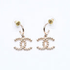 Chanel CC Logo Swing Earrings 22 — view 2
