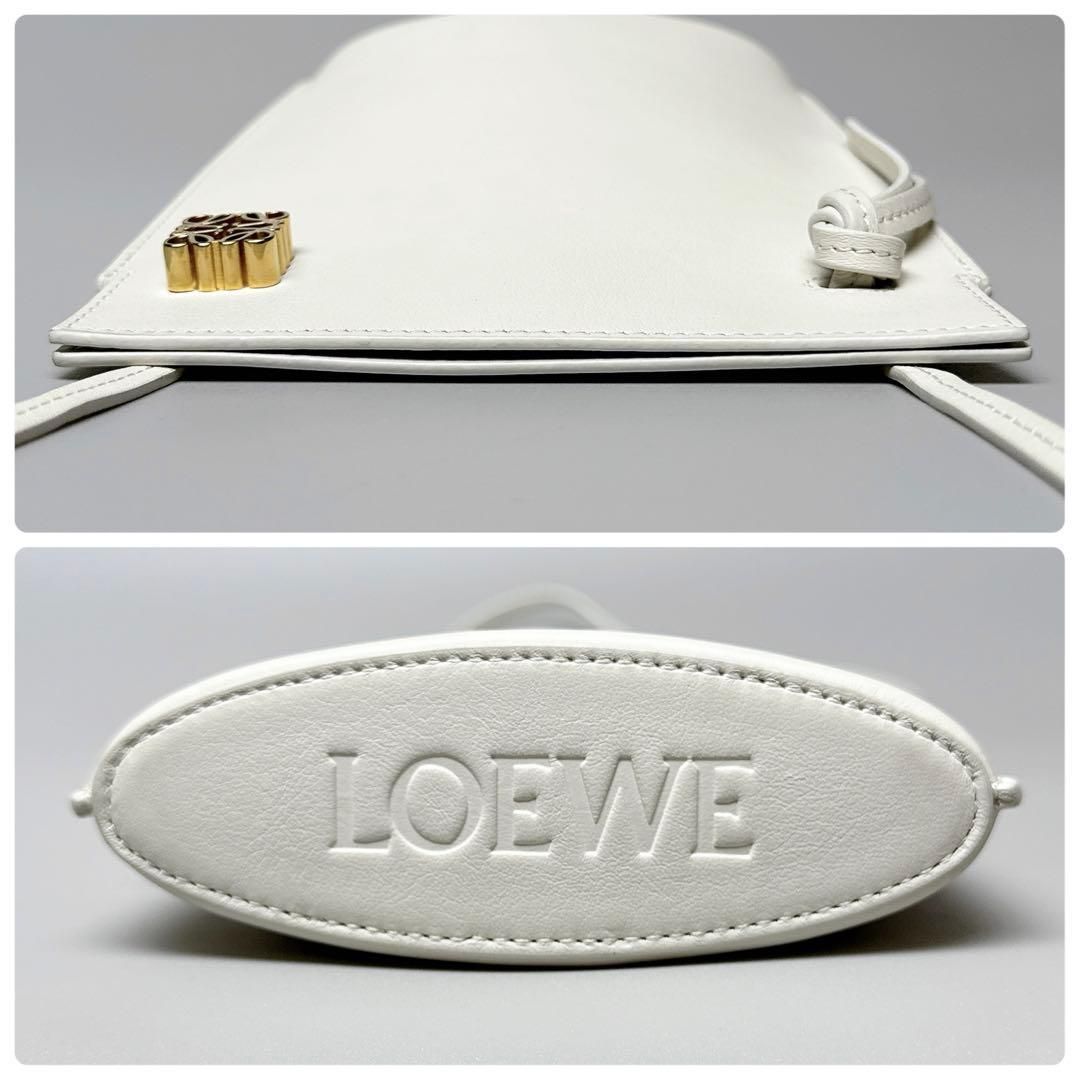 Loewe Dice Pocket Shoulder Bag White Anagram — view 5