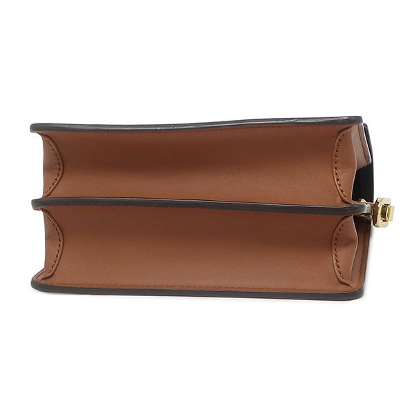 Louis Vuitton Shoulder Bag Dauphine Mini Monogram Canvas Reverse Gold Brown — view 3