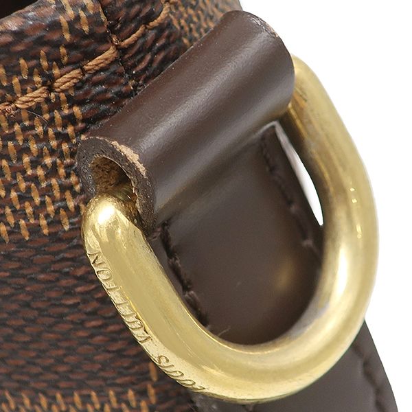 Louis Vuitton Bag Cabas Rosebery Damier Canvas Ebene Gold Shoulder Twist Lock — view 7