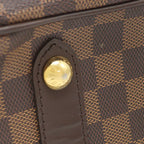 Louis Vuitton Bag Cabas Rosebery Damier Canvas Ebene Gold Shoulder Twist Lock — view 5