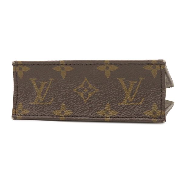 Louis Vuitton Bag Petite Sac Plat Monogram Canvas Gold Handbag — view 3