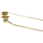 Louis Vuitton Petit Rhinestone Necklace Gold — view 6