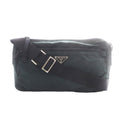 Prada Vela Shoulder Bag Dark Green Nylon RI