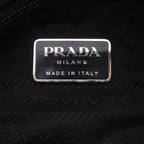 Prada Vela Shoulder Bag Dark Green Nylon RI — view 6