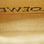 Loewe Basket Font Tote Mini Shoulder Bag Raffia Beige Logo — view 5