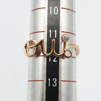 Dior Amour Ring Oui Diamond Pink Gold — view 7