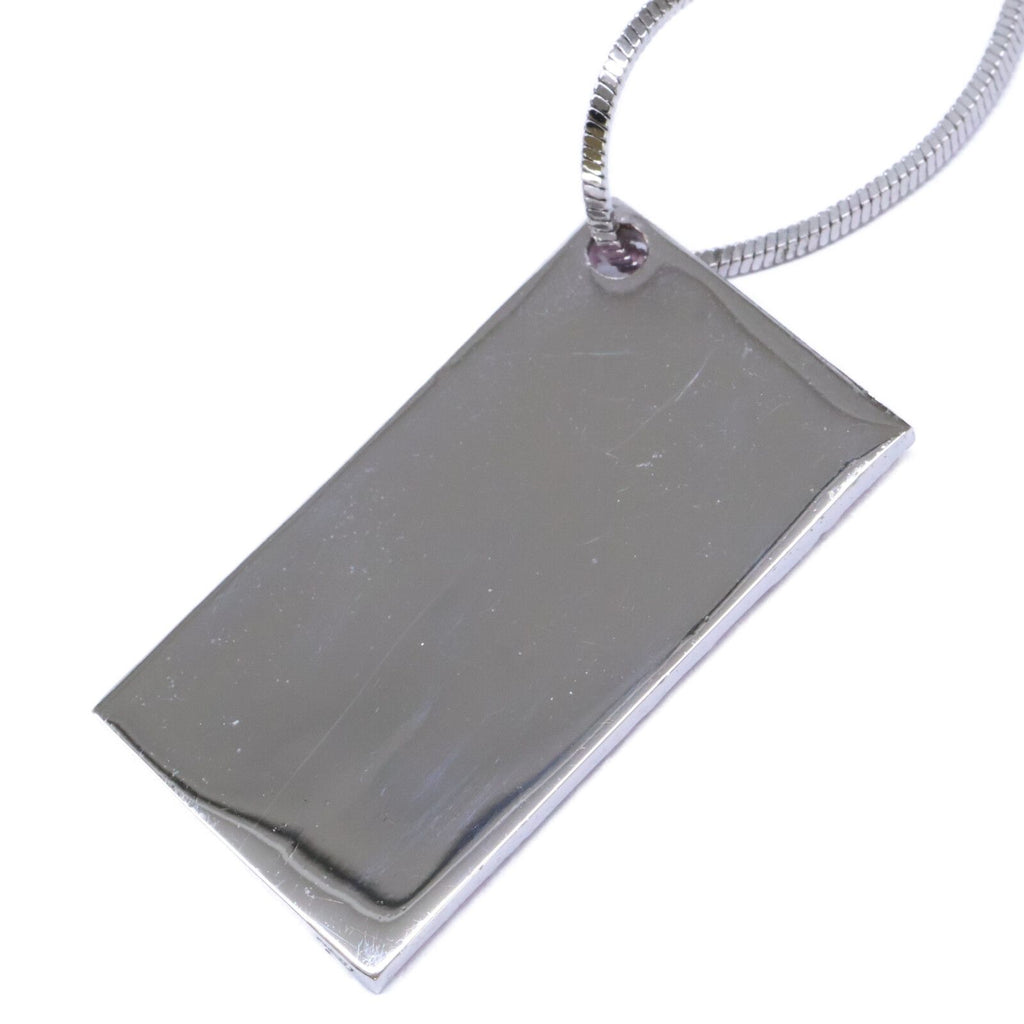 Dior Trotter Plate Necklace Pink — view 5