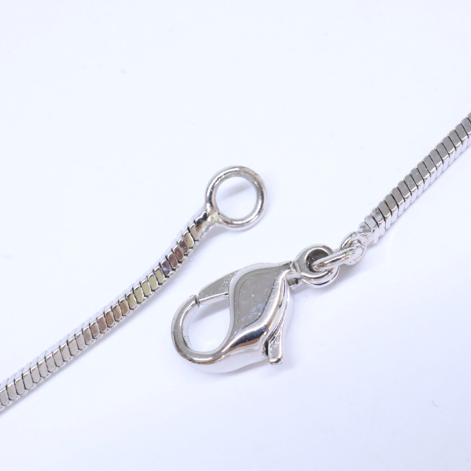 Dior Trotter Plate Necklace Pink — view 7
