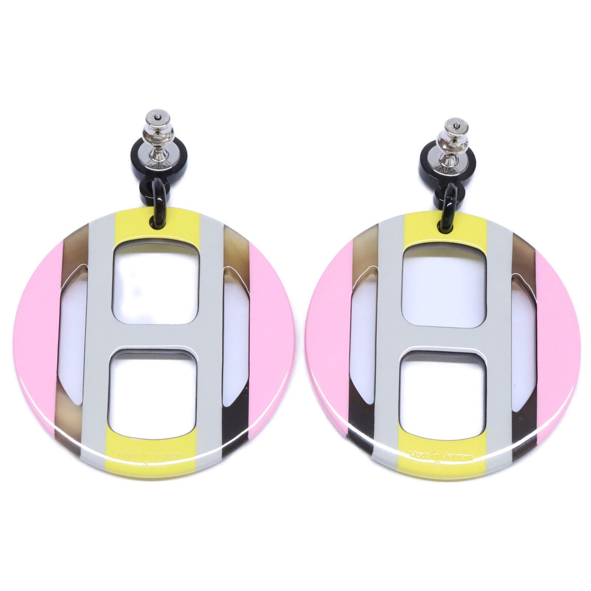 Hermes Equipe Earring Gray — view 6