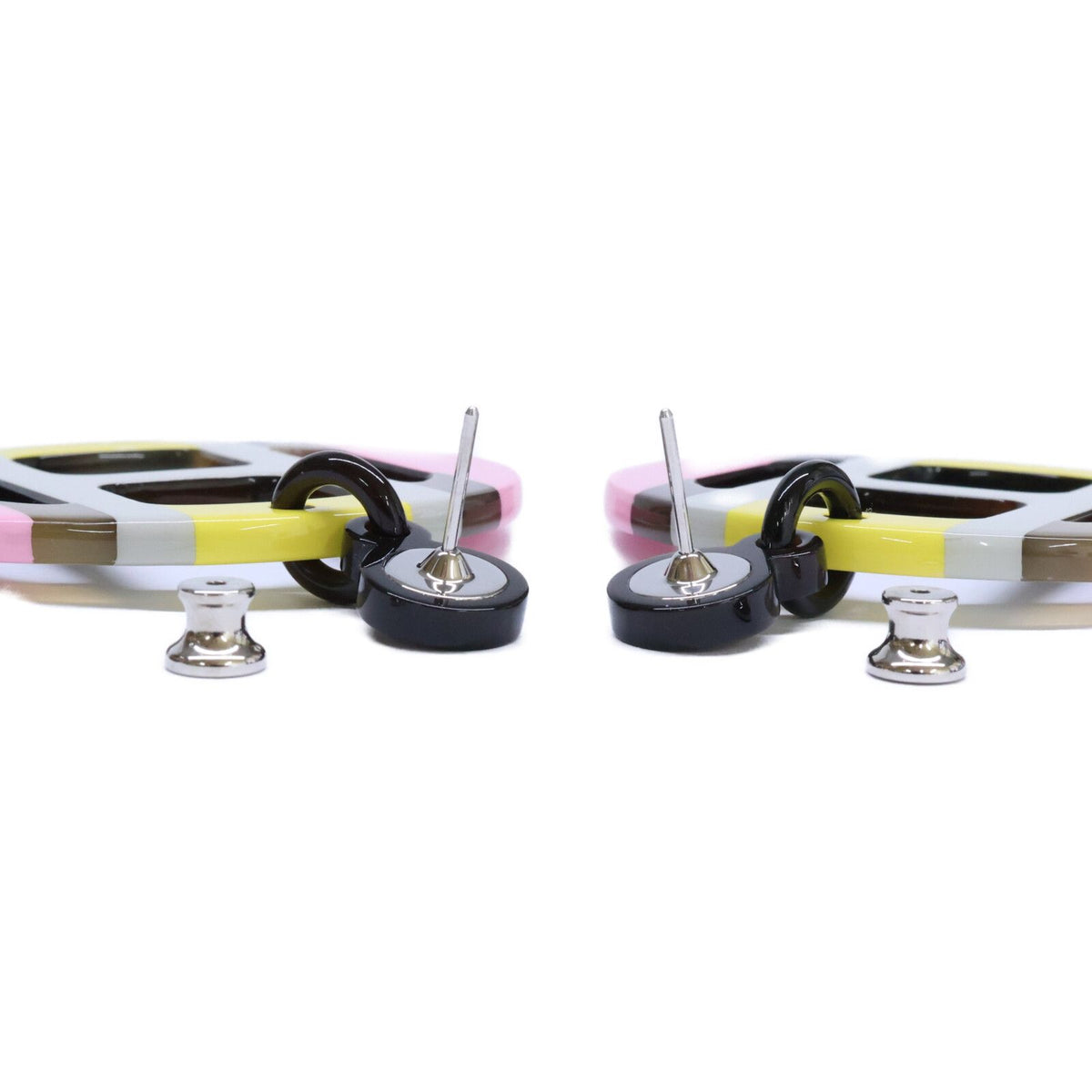 Hermes Equipe Earring Gray — view 7