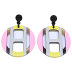 Hermes Equipe Earring Gray