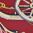 Hermes 02 Stately Wheels Silk Carre 90 Scarf — view 4
