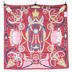 Hermes 02 Stately Wheels Silk Carre 90 Scarf — view 2