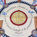 Hermes 36 Couvertures Et Tenues de Jour Horsewear Silk Carre 90 Scarf — view 3