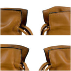 Loewe Flamenco Pocket Cross Brown Mini Shoulder Bag Nappa Leather — view 5