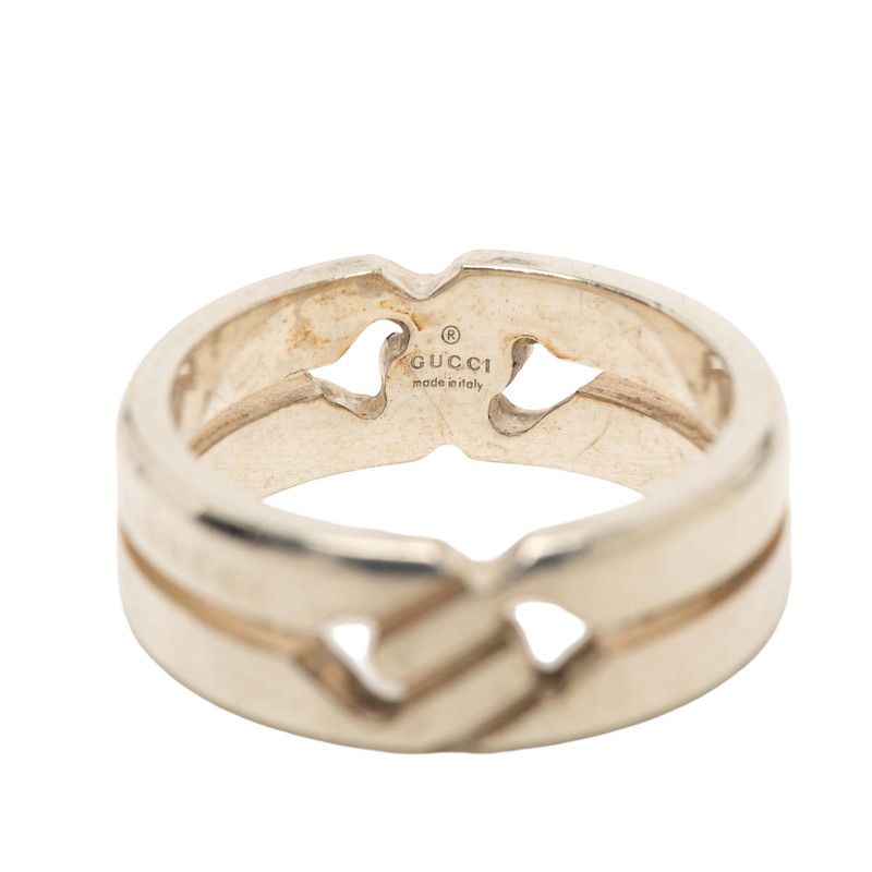 Gucci Knot Infinity Ring Silver — view 5