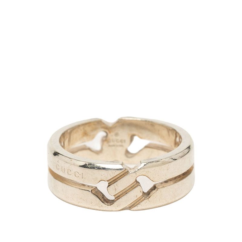 Gucci Knot Infinity Ring Silver — view 3