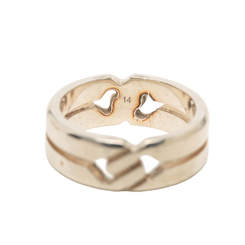 Gucci Knot Infinity Ring Silver — view 6