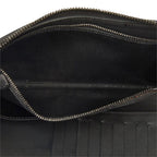 Louis Vuitton Monogram Shadow Zippy Wallet Vertical Black Leather — view 7
