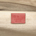 Gucci Micro Guccissima Tote Shoulder Bag Red Leather — view 5