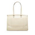 Louis Vuitton Epi Madeleine GM Tote Bag Yvoire White Leather