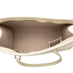 Louis Vuitton Epi Madeleine GM Tote Bag Yvoire White Leather — view 4